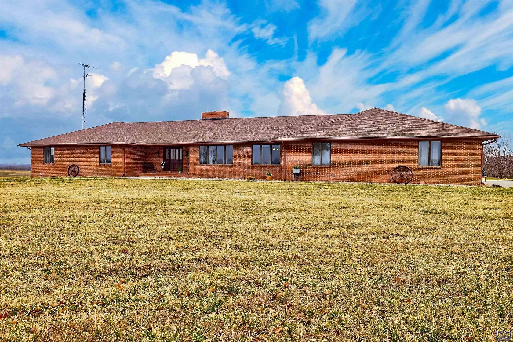 7.63 Acres of Land with Home for Sale in Holton, Kansas
