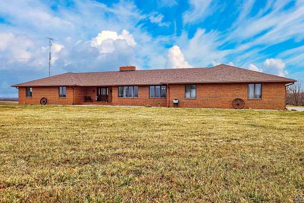7.63 Acres of Land with Home for Sale in Holton, Kansas