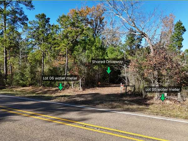 6.64 Acres of Land for Sale in Camden, Texas