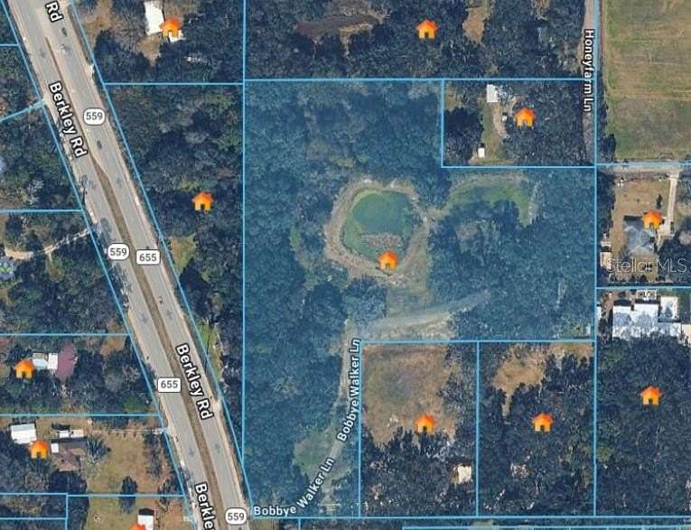 7.89 Acres of Land with Home for Sale in Auburndale, Florida