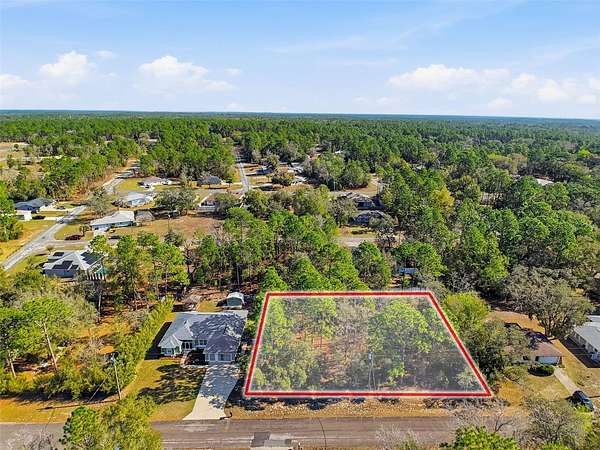 0.46 Acres of Residential Land for Sale in Citrus Springs, Florida