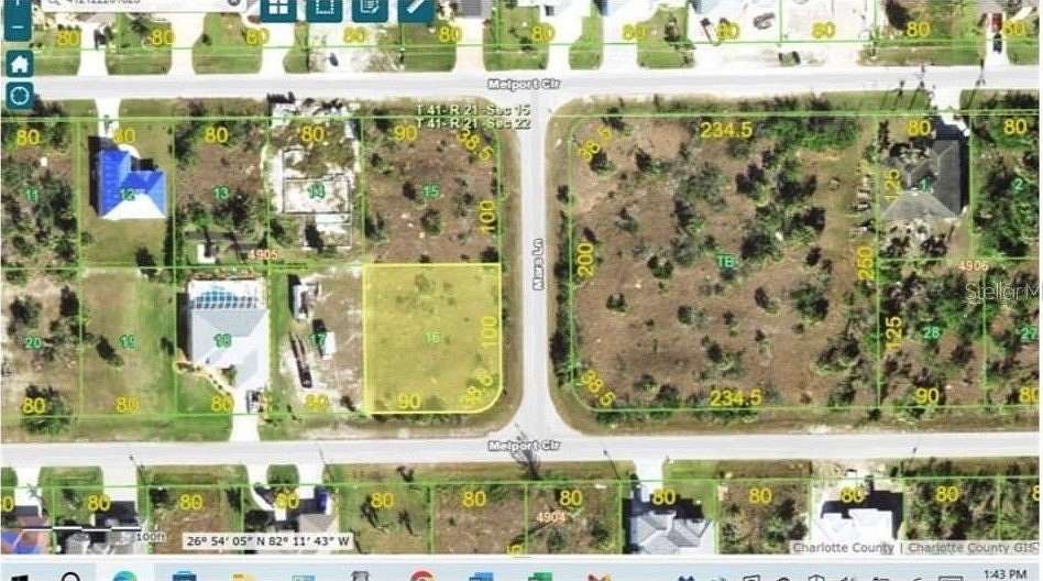 0.33 Acres of Residential Land for Sale in Port Charlotte, Florida