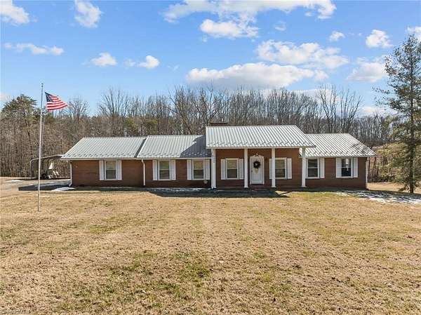 4.66 Acres of Land with Home for Sale in Lawsonville, North Carolina