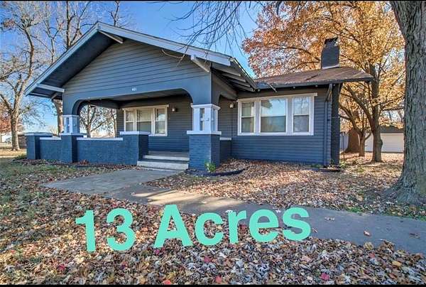 13 Acres of Land with Home for Sale in Crescent, Oklahoma