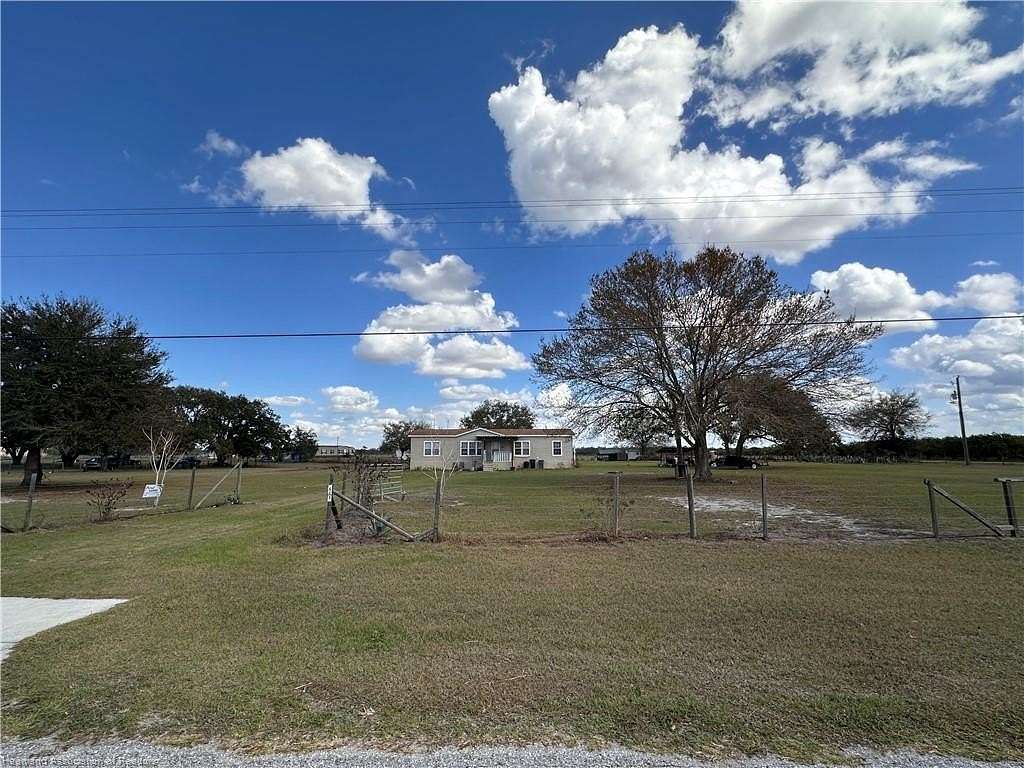 3.8 Acres of Land with Home for Sale in Wauchula, Florida