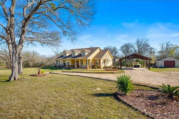 2.3 Acres of Land with Home for Sale in Bellville, Texas