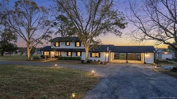 7.59 Acres of Land with Home for Sale in Durant, Oklahoma