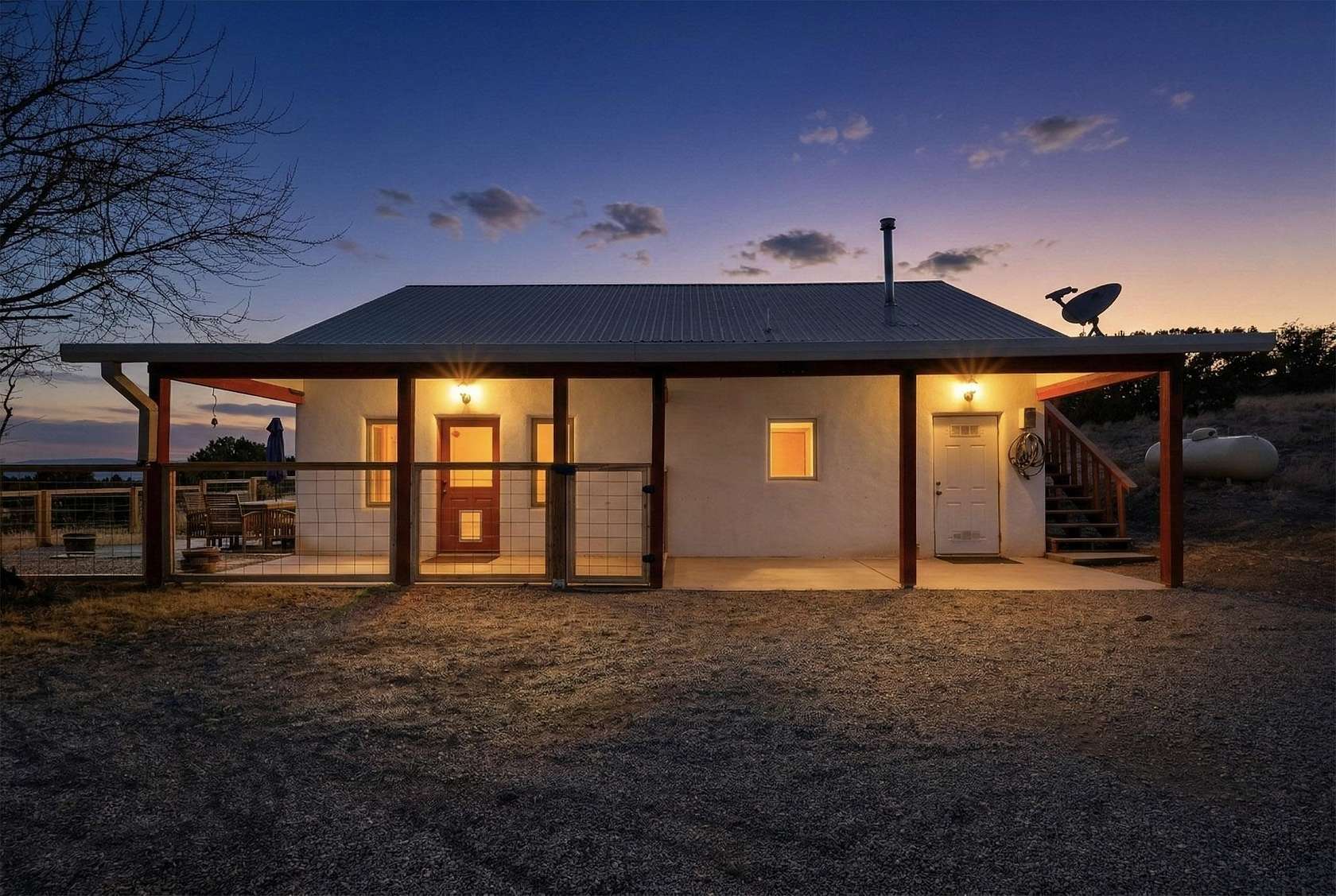 6.42 Acres of Land with Home for Sale in Santa Fe, New Mexico