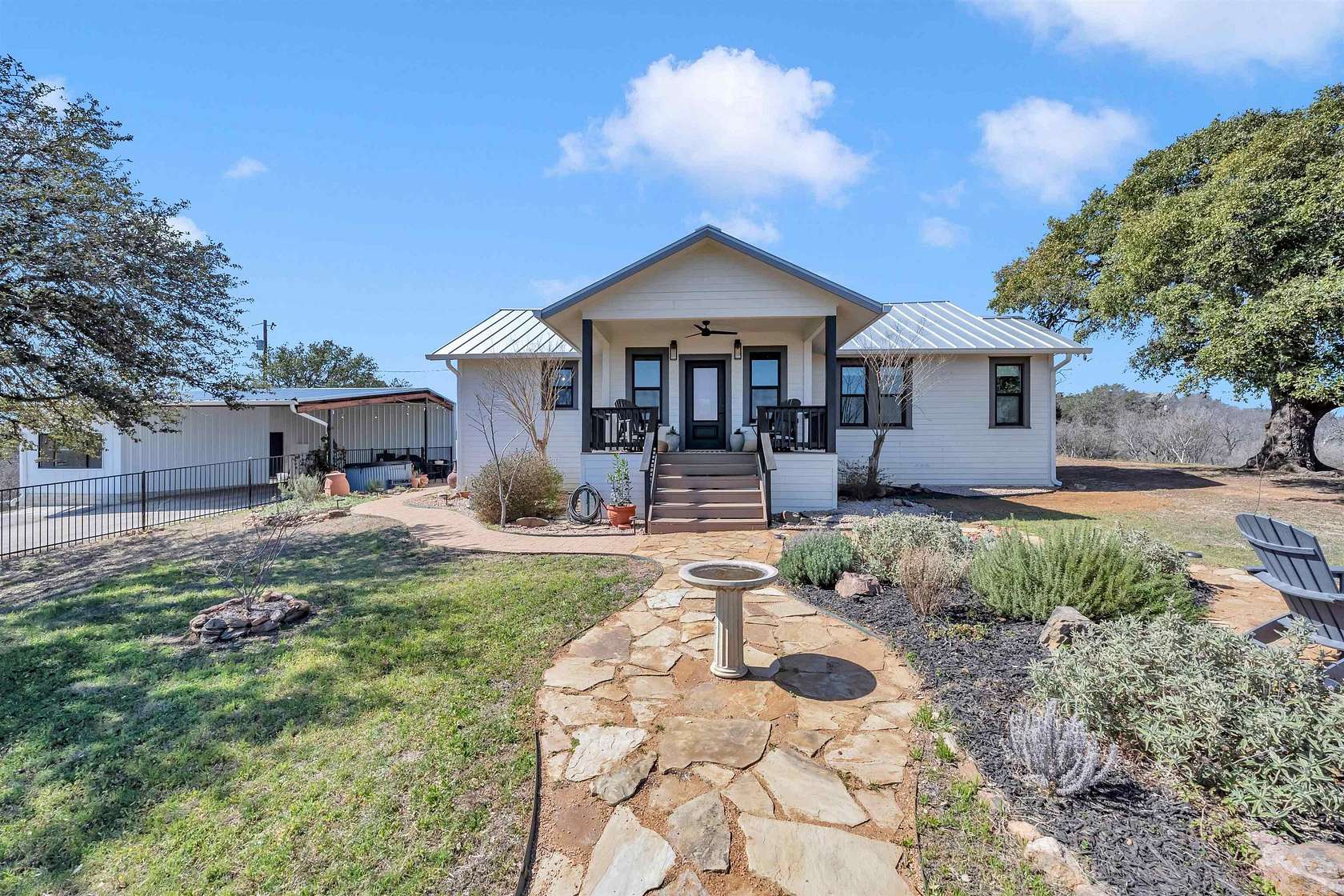 10.2 Acres of Land with Home for Sale in Llano, Texas