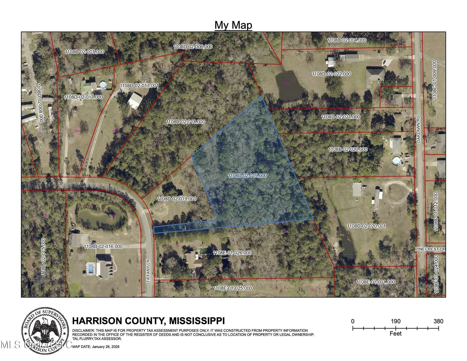 3.4 Acres of Residential Land for Sale in Biloxi, Mississippi
