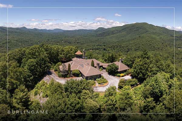 7.68 Acres of Land with Home for Sale in Sapphire, North Carolina