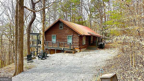4.26 Acres of Land with Home for Sale in Ellijay, Georgia