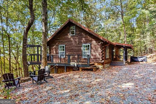4.26 Acres of Land with Home for Sale in Ellijay, Georgia