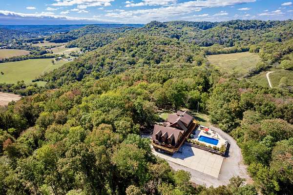 37.2 Acres of Recreational Land with Home for Sale in Liberty, Tennessee