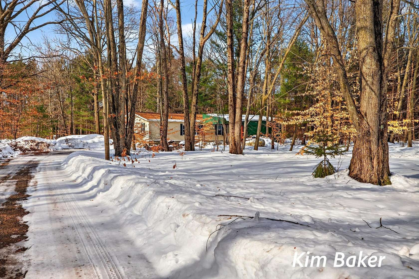 6.6 Acres of Land with Home for Sale in Scottville, Michigan