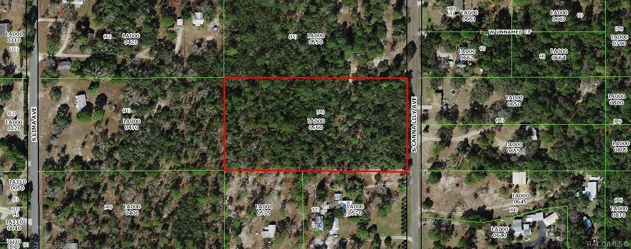 4.68 Acres of Residential Land for Sale in Homosassa, Florida