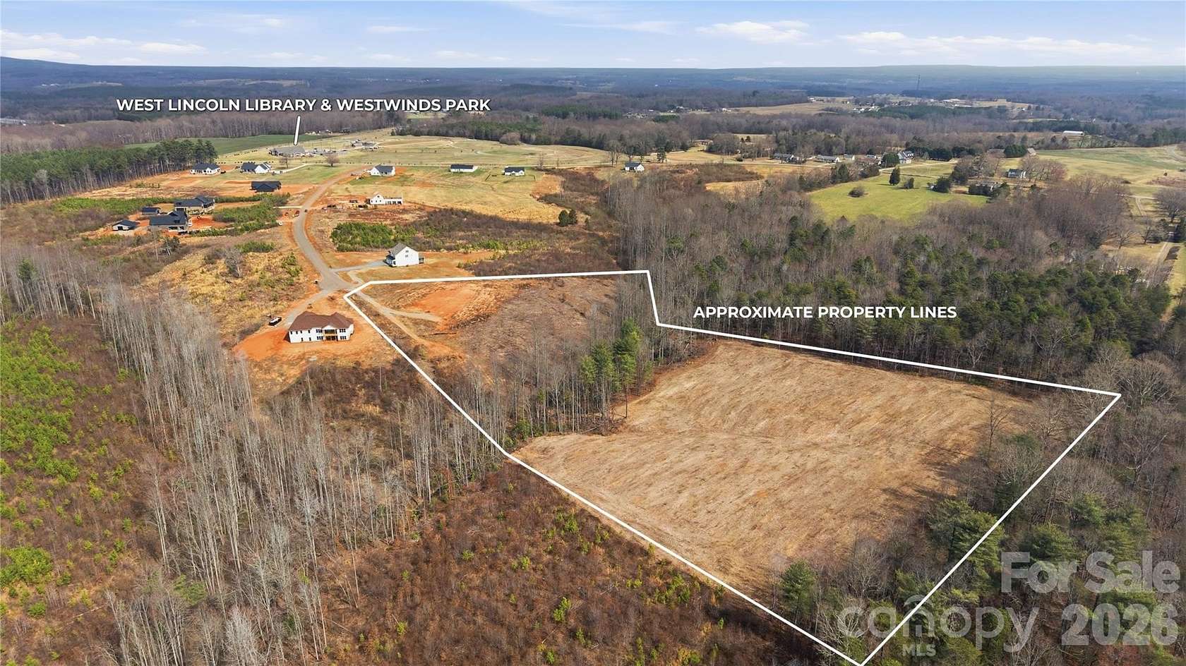 11.6 Acres of Land for Sale in Lincolnton, North Carolina