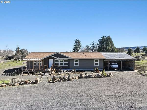 4.17 Acres of Land with Home for Sale in Tygh Valley, Oregon