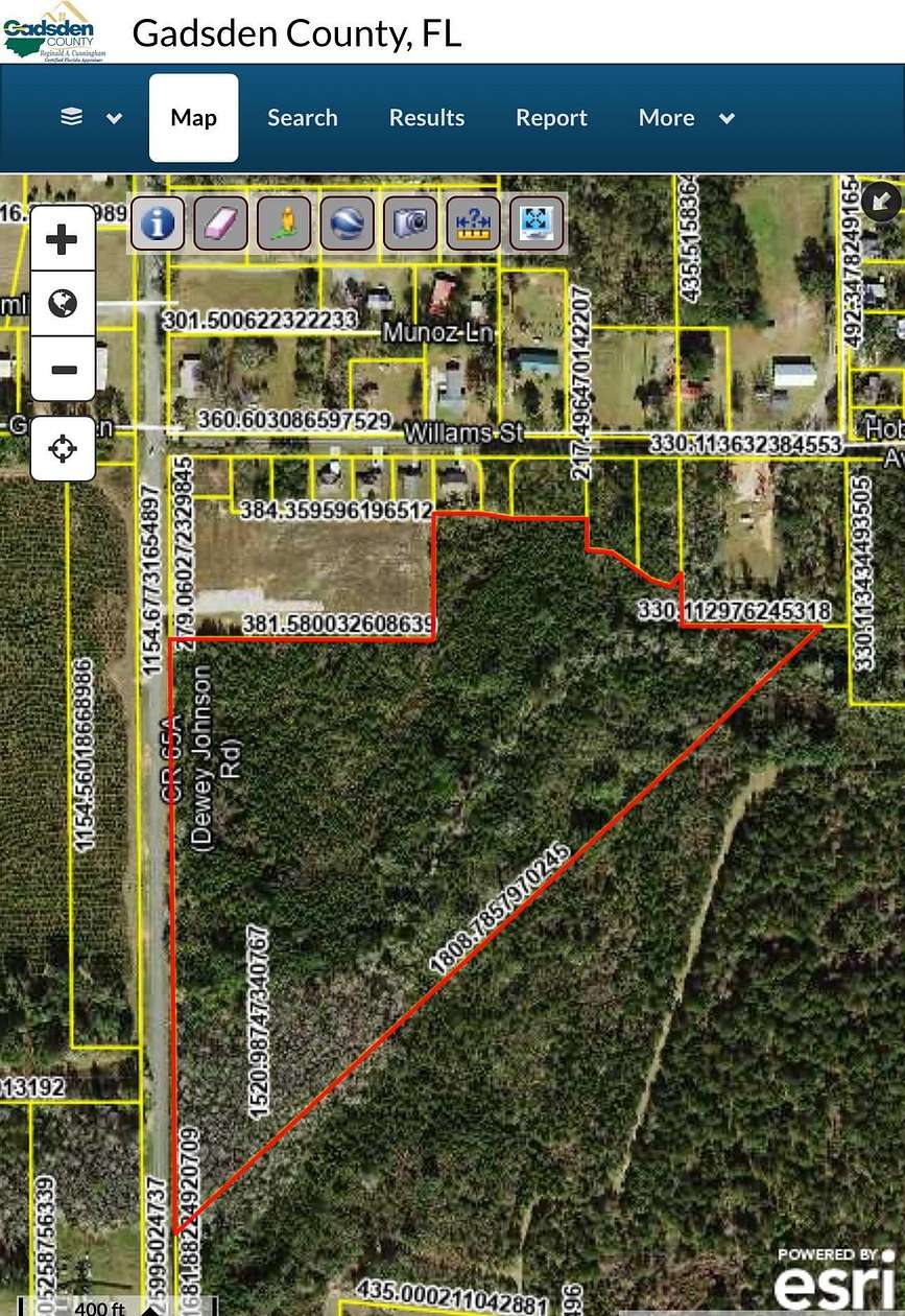 17.3 Acres of Land for Sale in Gretna, Florida