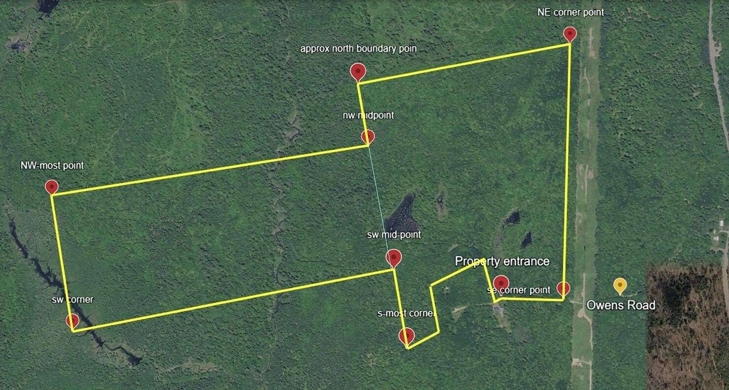 200 Acres of Recreational Land for Sale in Concord Township, Maine
