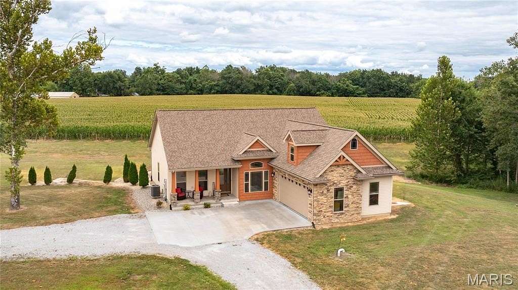 6.45 Acres of Land with Home for Sale in Bethalto, Illinois