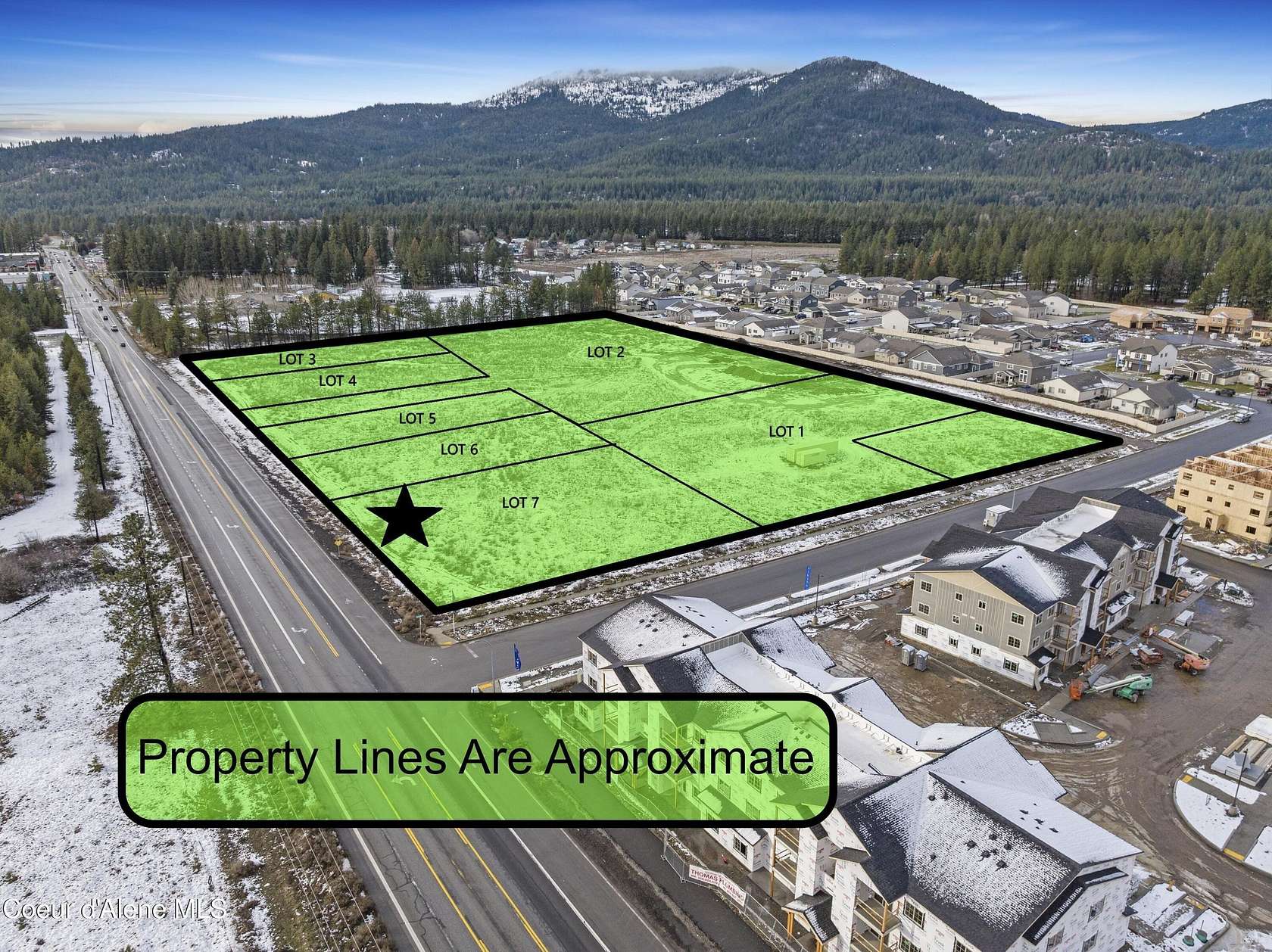 1.6 Acres of Mixed-Use Land for Sale in Rathdrum, Idaho