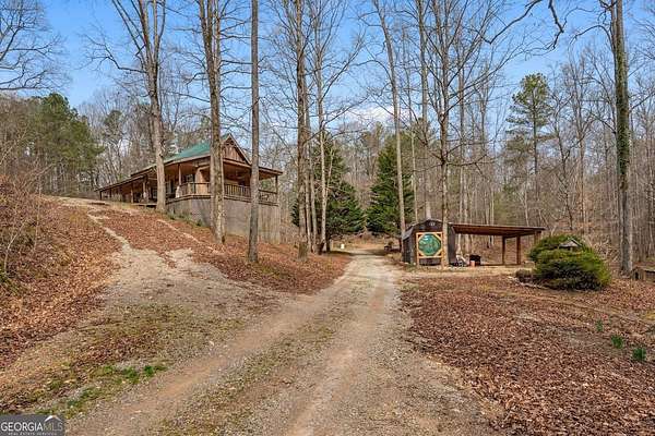 12 Acres of Recreational Land with Home for Sale in Heflin, Alabama