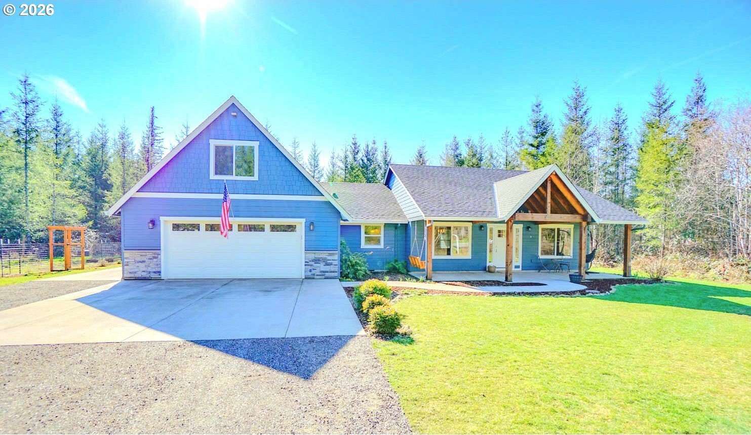 2 Acres of Land with Home for Sale in Ariel, Washington