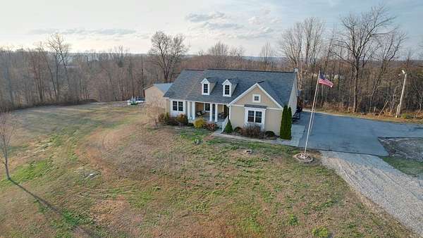 5.6 Acres of Land with Home for Sale in Wheelersburg, Ohio