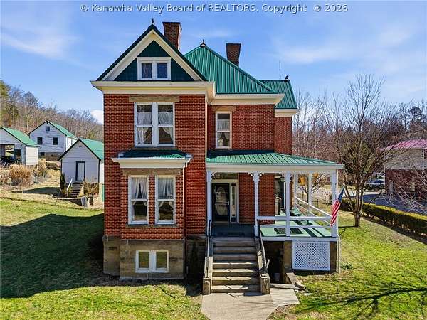 154 Acres of Land with Home for Sale in Elkview, West Virginia