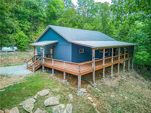 3.63 Acres of Land with Home for Sale in Marble Falls Township, Arkansas