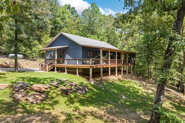 3.63 Acres of Land with Home for Sale in Marble Falls Township, Arkansas