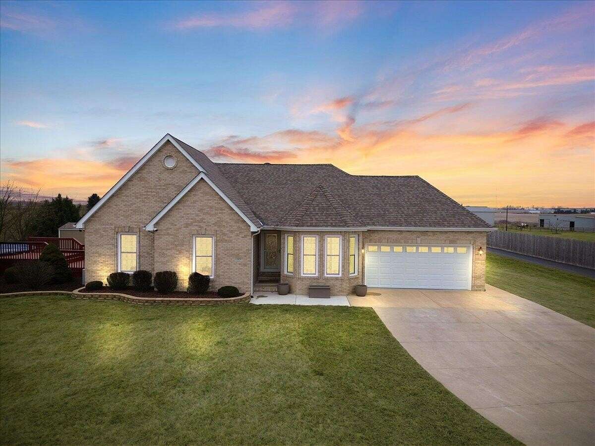 3.34 Acres of Land with Home for Sale in Hebron, Indiana