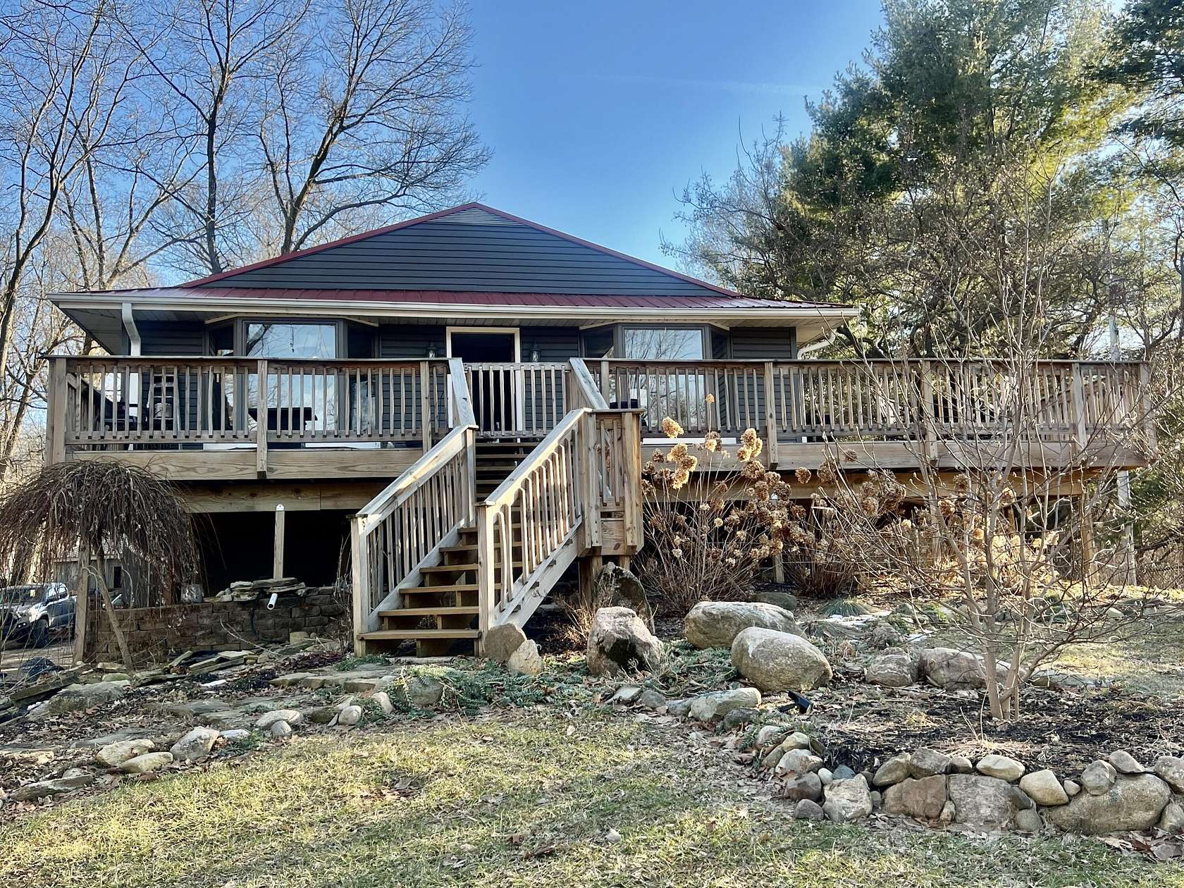 5 Acres of Land with Home for Sale in Jonesville, Michigan