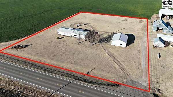 2 Acres of Land with Home for Sale in Larned, Kansas