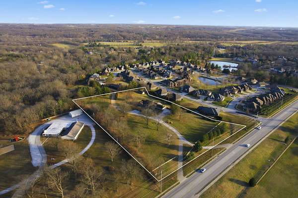 4.54 Acres of Land with Home for Sale in Springfield, Missouri