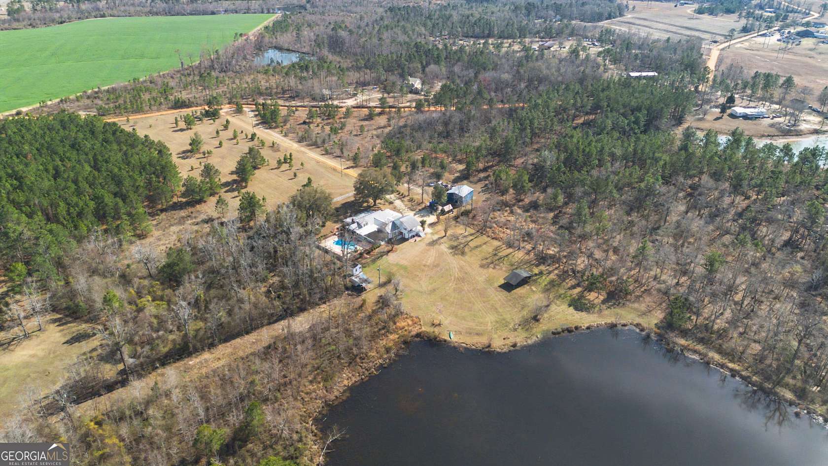 27.4 Acres of Land with Home for Sale in Vidalia, Georgia