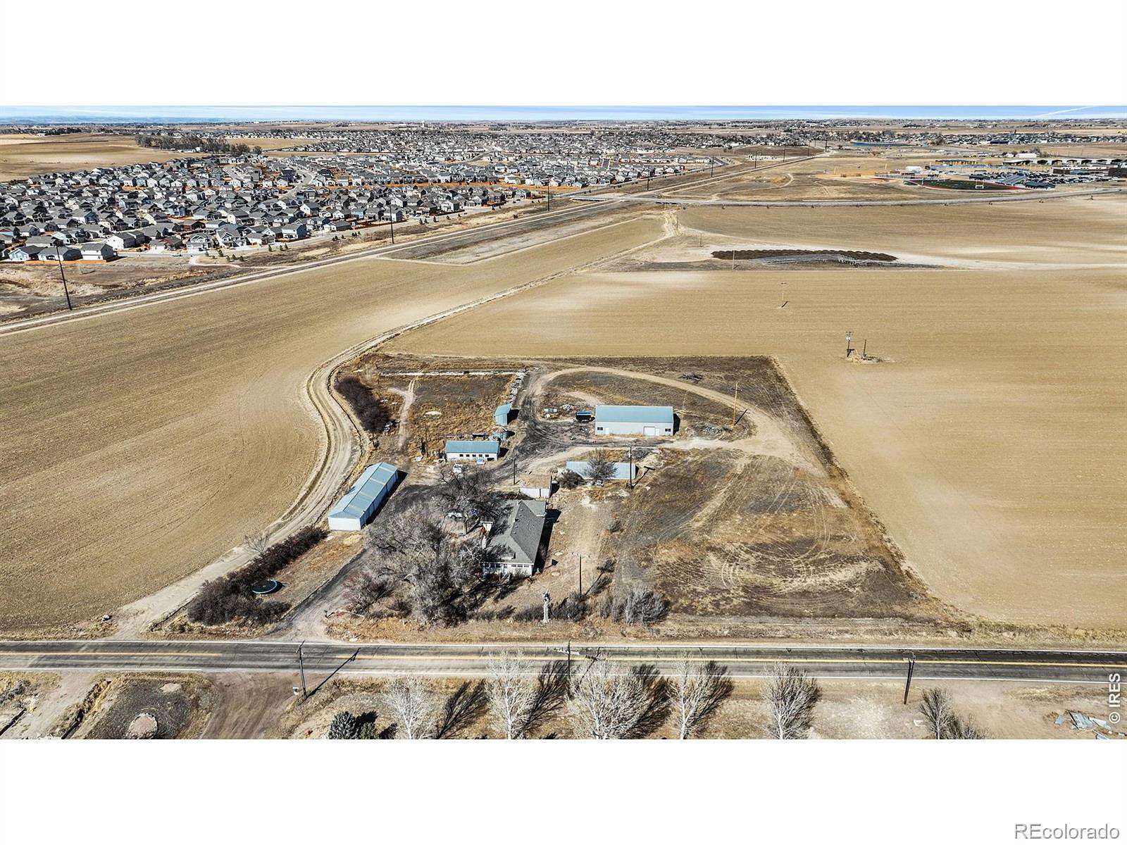 4 Acres of Land with Home for Sale in Windsor, Colorado