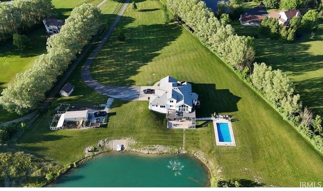 3 Acres of Land with Home for Sale in Leo, Indiana