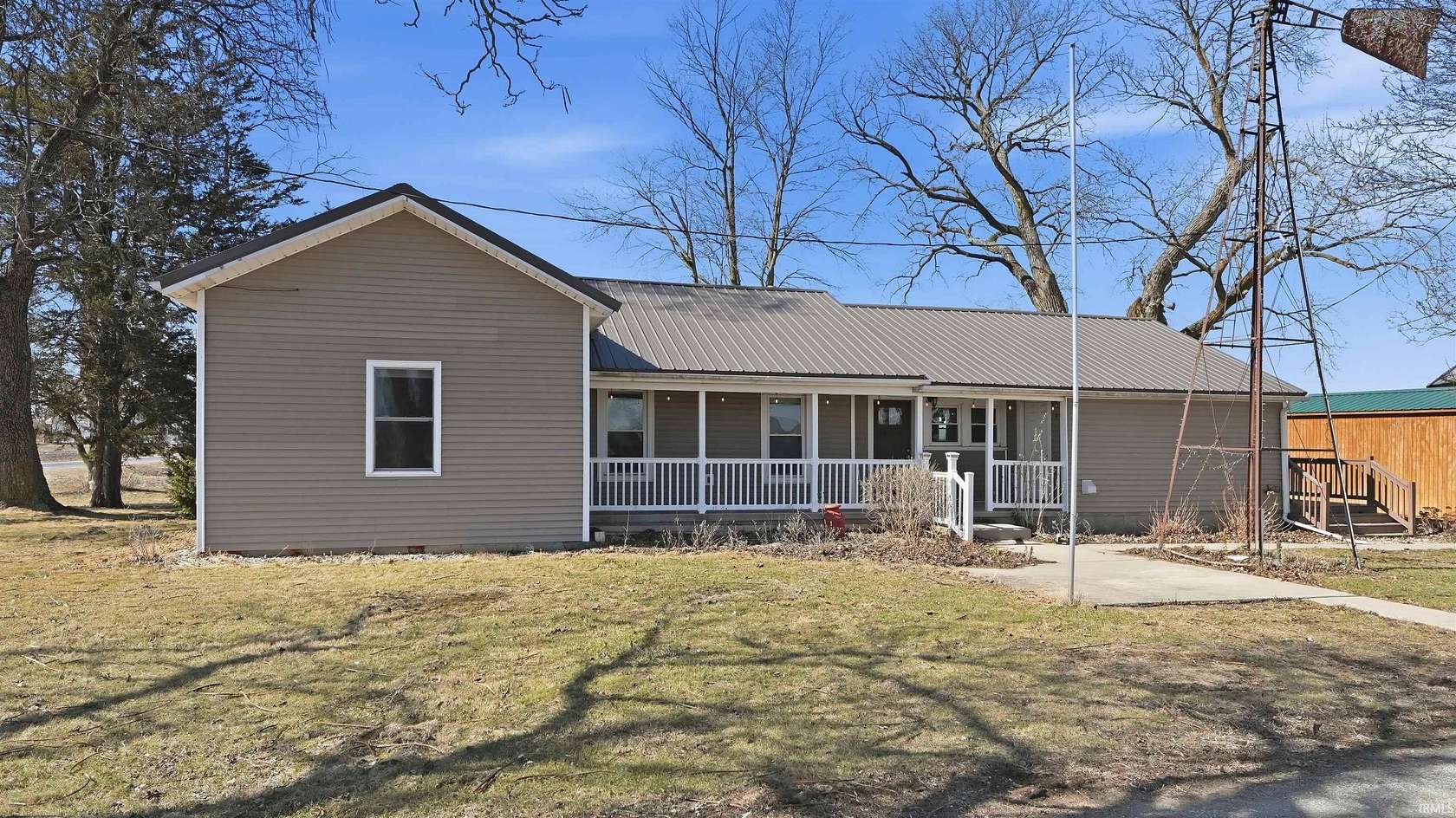 2.44 Acres of Land with Home for Sale in Craigville, Indiana