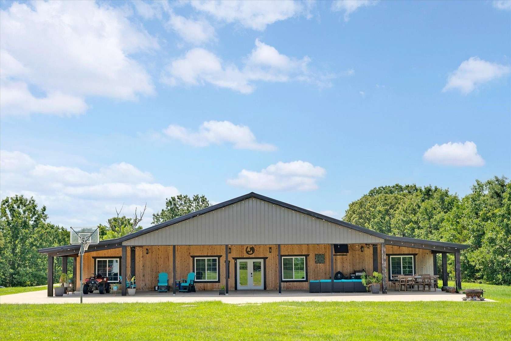 100 Acres of Recreational Land with Home for Sale in Bolivar, Missouri
