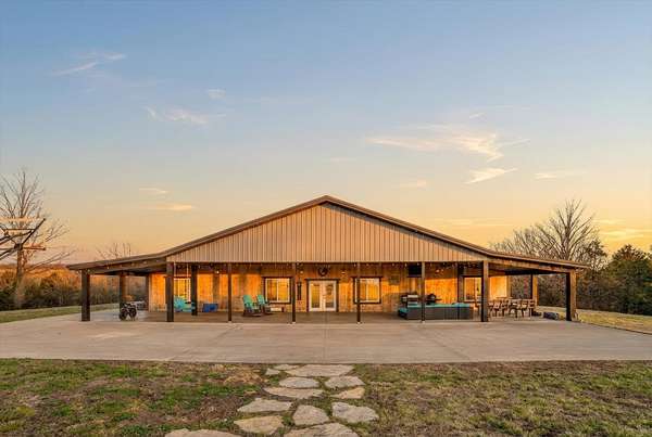 100 Acres of Recreational Land with Home for Sale in Bolivar, Missouri