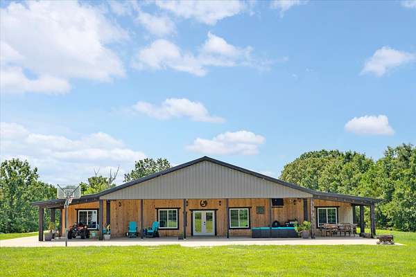 100 Acres of Recreational Land with Home for Sale in Bolivar, Missouri