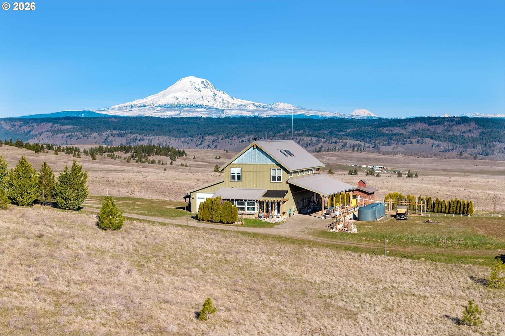 20 Acres of Recreational Land with Home for Sale in Lyle, Washington
