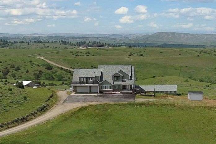 40 Acres of Land with Home for Sale in Billings, Montana