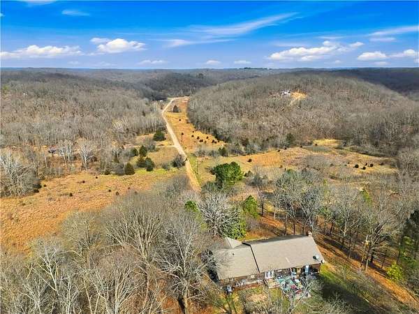 5 Acres of Land with Home for Sale in Proctor, Oklahoma