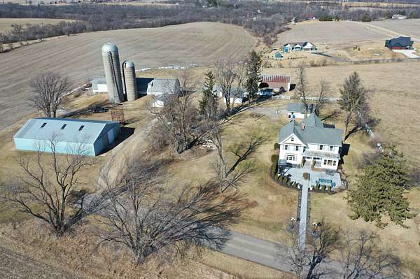 14.3 Acres of Land with Home for Sale in Mount Horeb, Wisconsin