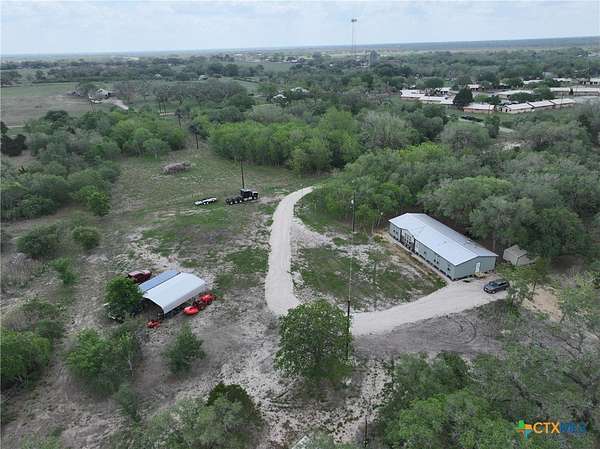 17.9 Acres of Land with Home for Sale in Goliad, Texas