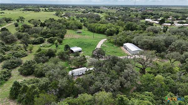 17.9 Acres of Land with Home for Sale in Goliad, Texas