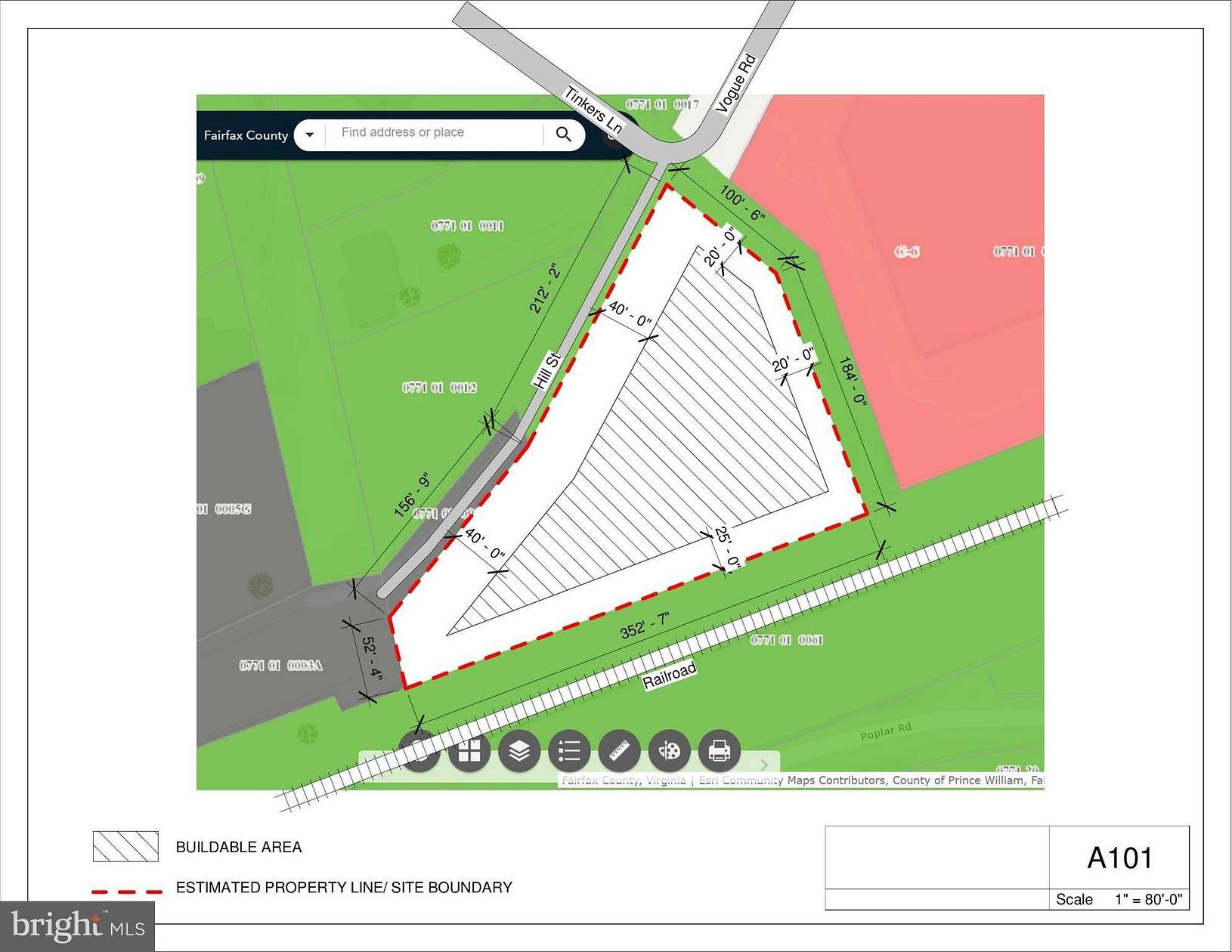 1.3 Acres of Land for Sale in Fairfax Station, Virginia